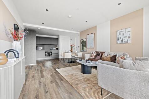 Each apartment includes integrated kitchen appliances - typical Taylor Wimpey apartment