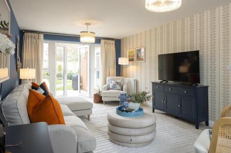 Lounge in the 4 bedroom Alfreton