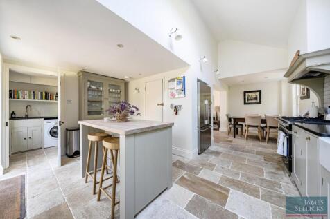 Open plan living dining kitchen