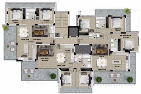 1st-2nd &amp; 3rd Floor