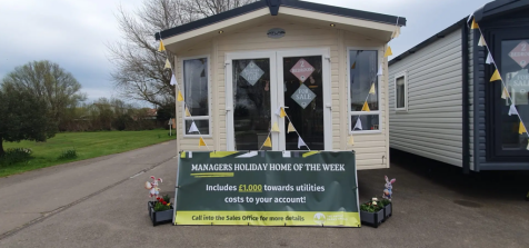 Atlas Chorus Exterior at New Romney Holiday Park
