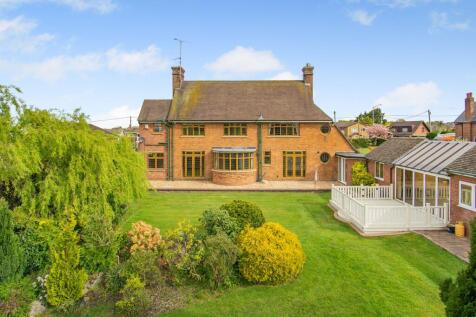 Main house rear elevation &amp; annex