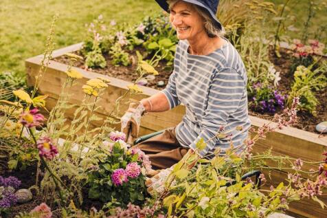 Gardening at Jacob Place