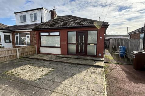 Two bedroom, semi-detached bungalow