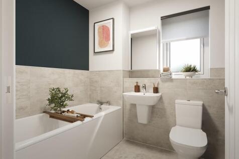 Spacious family bathroom