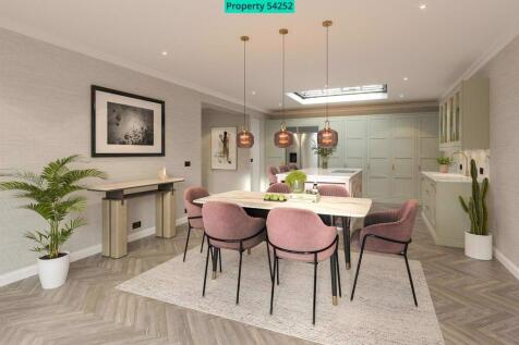 Rendering of kitchen