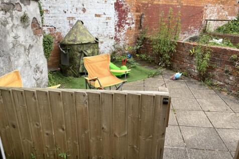 Rear patio
