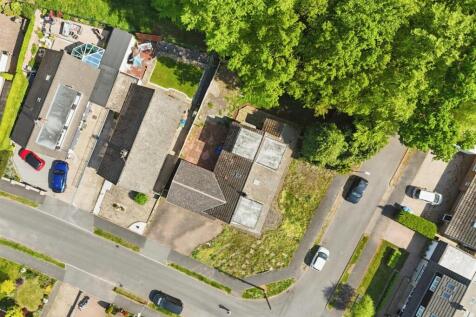 Aerial view of the property