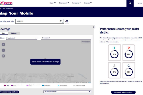 Broadband &amp; Mobile Coverage