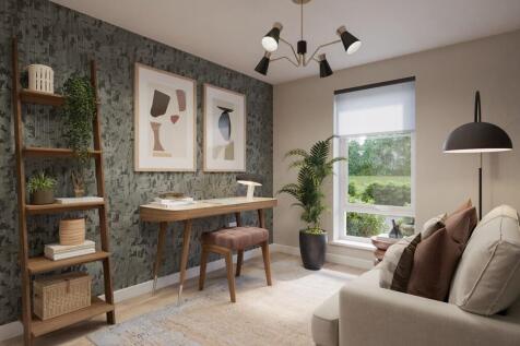 A dedicated family room or home office