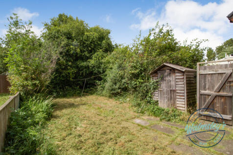 Rear garden and side gate