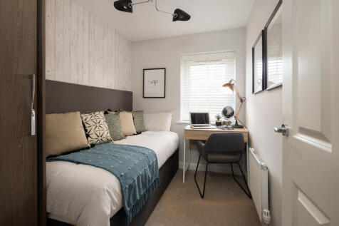 Internal image of the single bedroom in the moresby