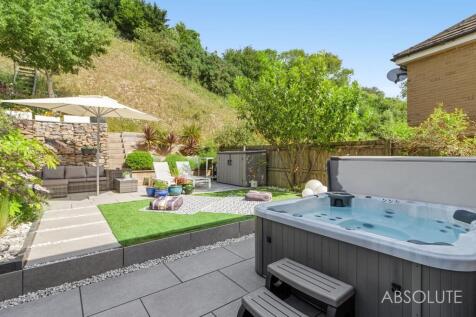Rear Garden with Hot Tub