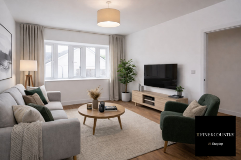 AI staging of furnishings