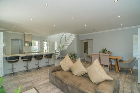 Open plan living area
