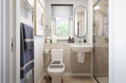 The second double bedroom also hosts a private en suite shower room