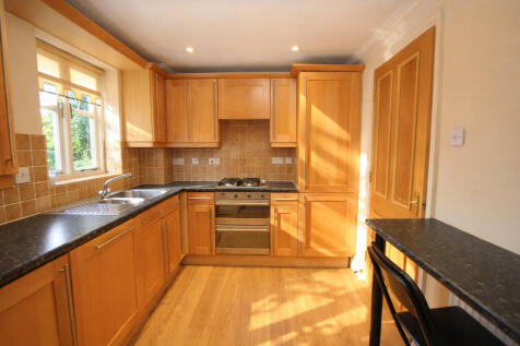 Sunny kitchen wit...