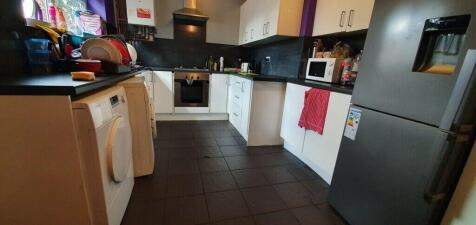 Spacious kitchen with modern appliances...