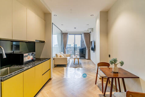 24th Floor 1 Bedroom Condo Type B3 For Sale - Time Square 306, BKK1, Phnom Penh