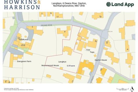 Land App- Langleys, Gayton