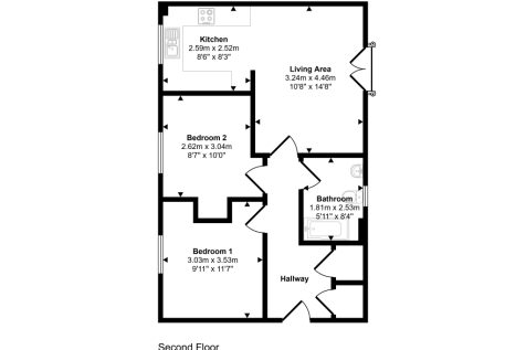 19 Marlington Drive (and parking space), Huddersfield, West Yorkshire, HD2 1GU
