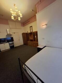 Spacious studio room with ample storage space...