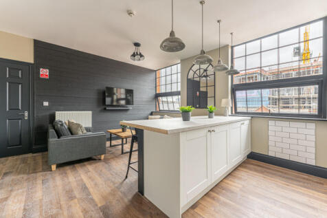 The Hosiery Factory Flat J Living Room 2