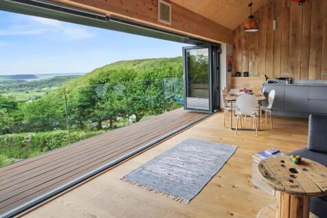 View from open plan living