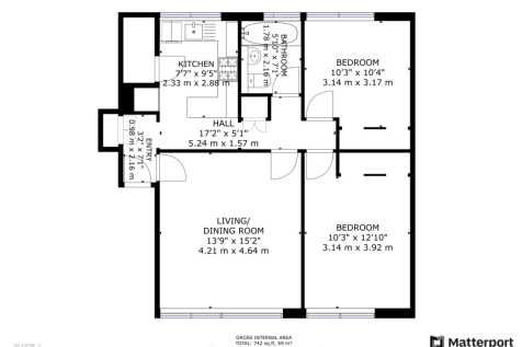 1 Elm Close, Nottingham, NG3 5AH, GB