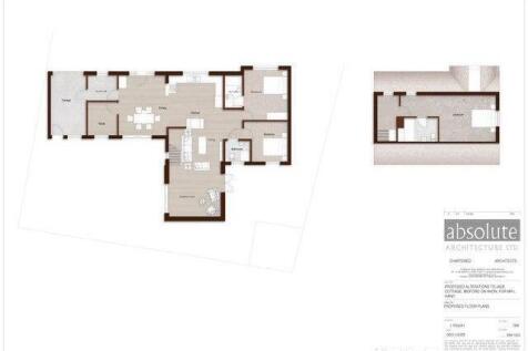 Plans that the vendor had drawn up.