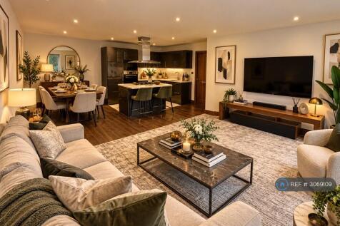 Living Room Visualisation When Furnished