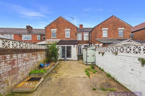 Paved Rear Garden