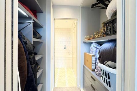 Walk through wardrobe