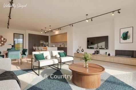 Staged Lounge Kitchen Diner
