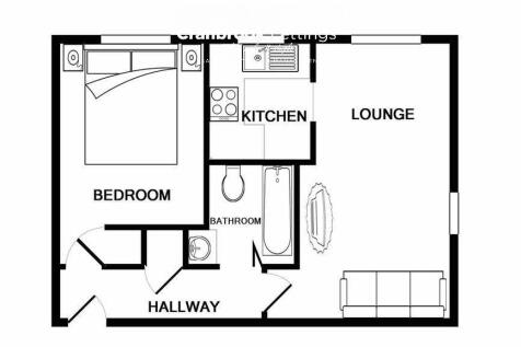 Floor plan watermarked