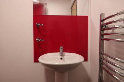 Basin and heated towel rail