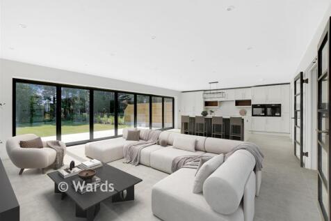 Kitchen/Dining/Family Room (Staged)