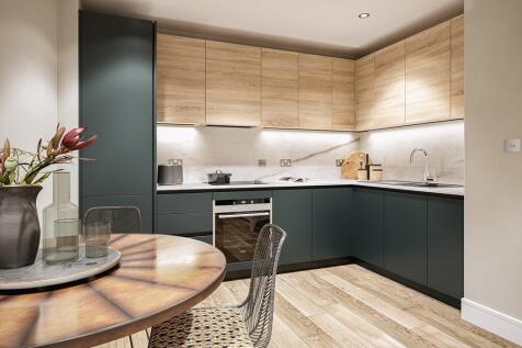 Open plan kitchen/dining area allows for warm, relaxed hosting