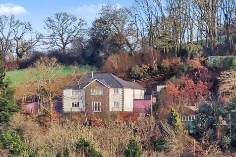 view of home from across the valley