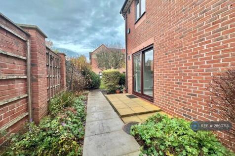 Garden Pathway Allows Private Access