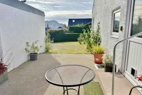 Patio and view