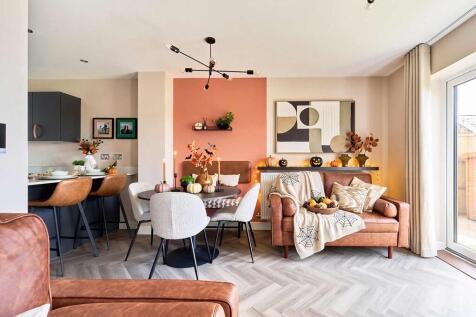 A welcoming open-plan space, perfect for cosy Halloween get-togethers