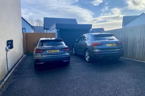 Driveway and garage