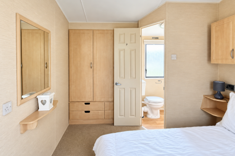 Willerby Rio Main Bedroom With Fitted Wardrobes, S