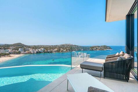 03-santa-ponsa-Meerblick-Villa in moderner Architektur-kaufen-pool