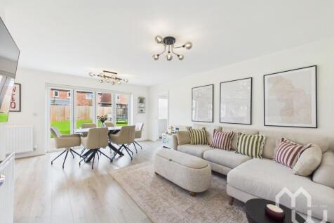 Open plan living area