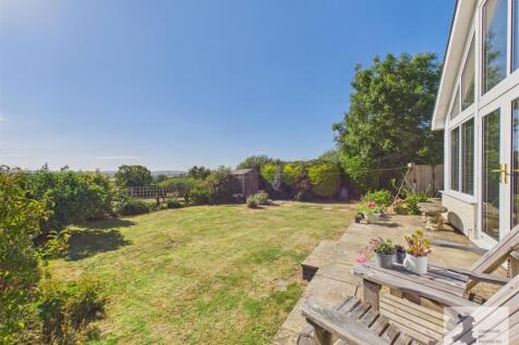 Rear garden and views