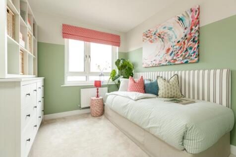 Bedroom 3 is an ideal single bedroom or turn into a home office