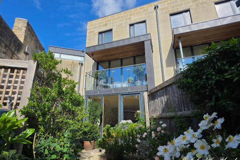 Rear of property