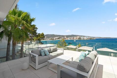 02 cala vinyas Minimalistische Villa mit Meerzugang kaufen lounge